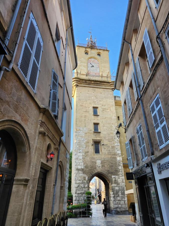 Ferienwohnung Le Beffroi De Gaston Climatise Aix-en-Provence Exterior foto