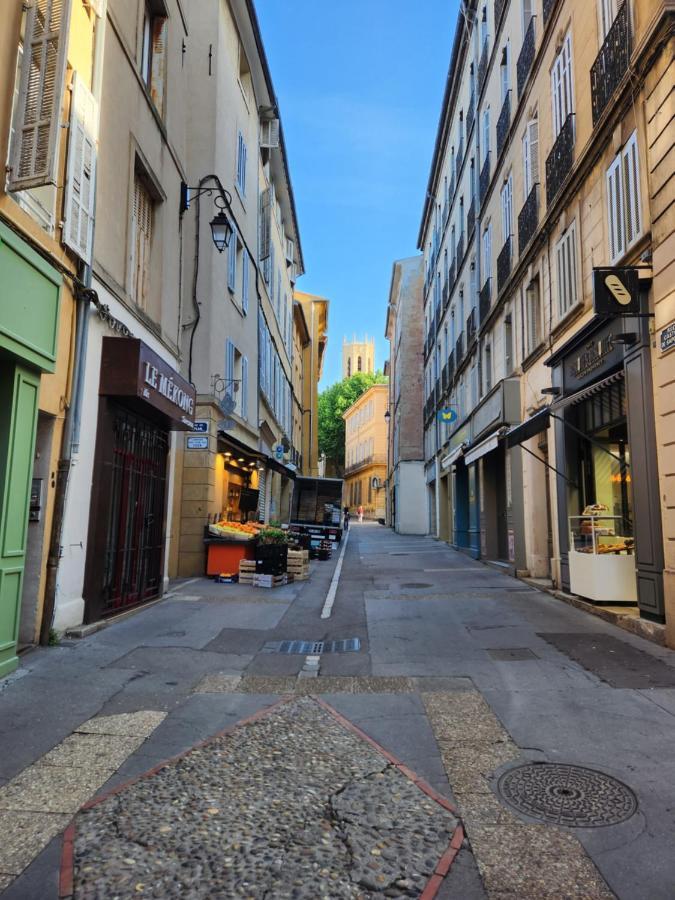Ferienwohnung Le Beffroi De Gaston Climatise Aix-en-Provence Exterior foto